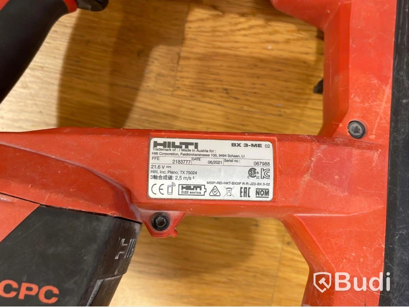 Bultpistol HILTI BX3