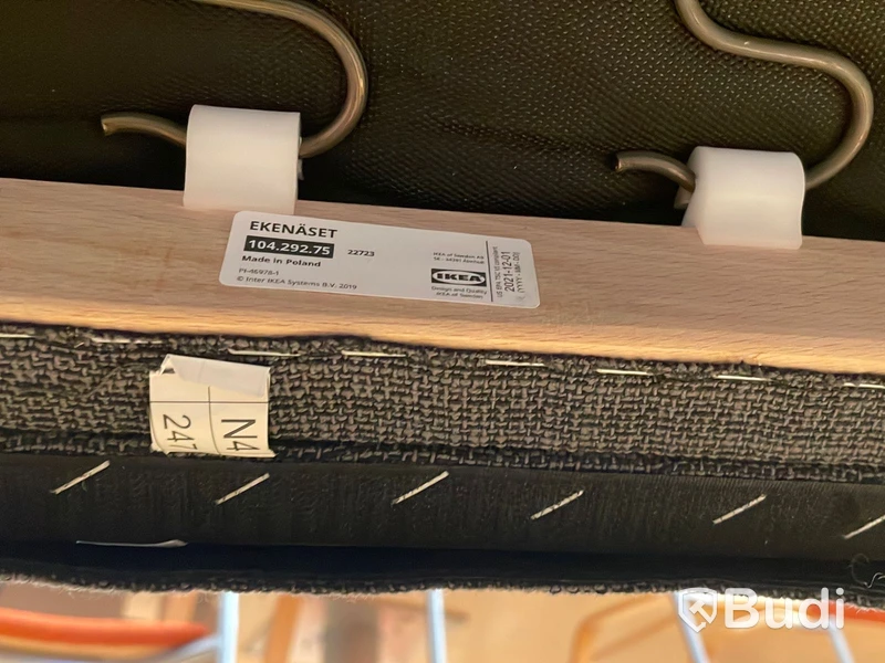 Soffgrupp IKEA - soffa, 2 st fåtöljer, matta och bord