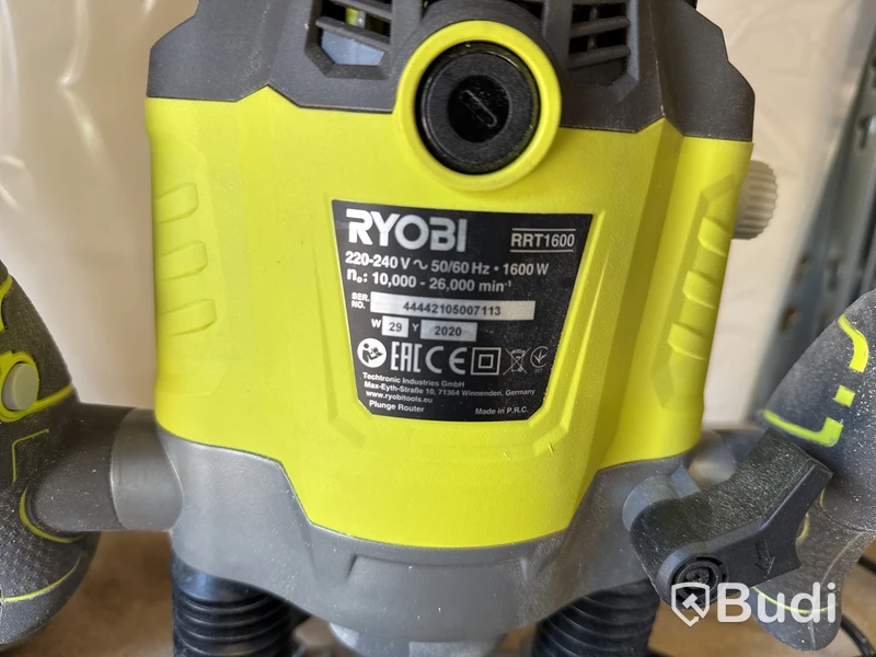 Handöverfräs Ryobi RRT1600
