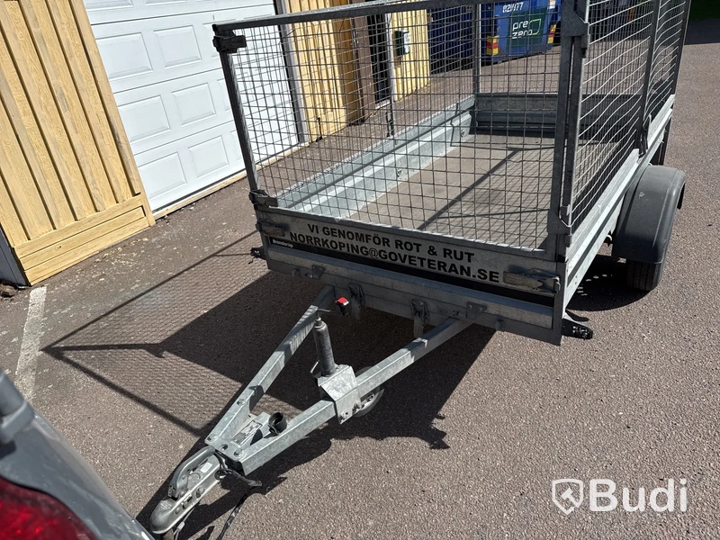Släpvagn med grindar Brenderup 750 kg -2020