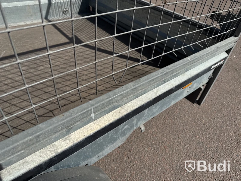 Släpvagn med grindar Brenderup 750 kg -2020
