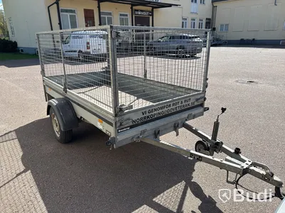 Släpvagn med grindar Brenderup 750 kg -2020