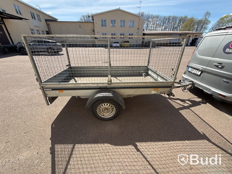 Släpvagn med grindar Brenderup 750 kg -2020