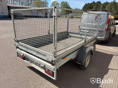 Släpvagn med grindar Brenderup 750 kg -2020