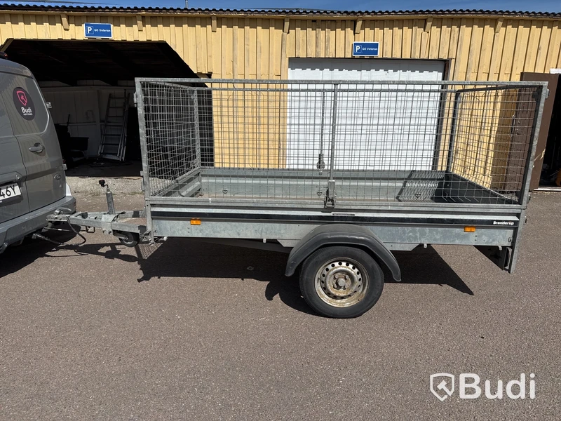 Släpvagn med grindar Brenderup 750 kg -2020