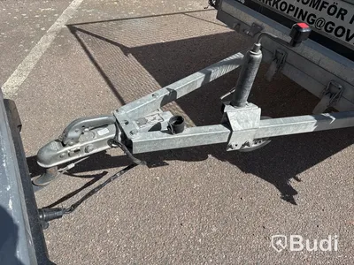 Släpvagn med grindar Brenderup 750 kg -2020