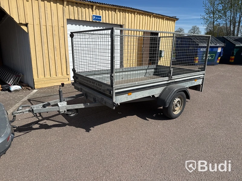 Släpvagn med grindar Brenderup 750 kg -2020