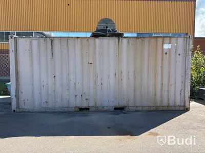 20-fots container med innehåll (bygg)
