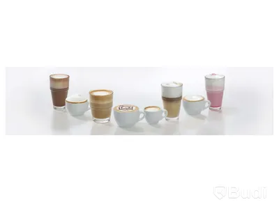 Kaffemaskin Schaerer Coffee Art Plus Touch Best Foam inkl. mjölkkyl och chokladpulvermaskin.