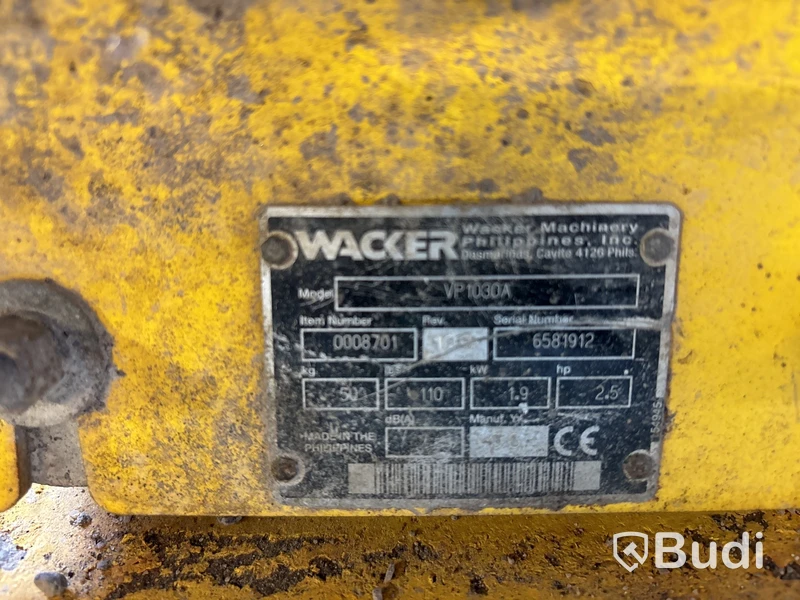 Vibroplatta Wacker VP1030