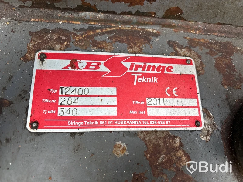 Vikplog Siringe T2400, 2011