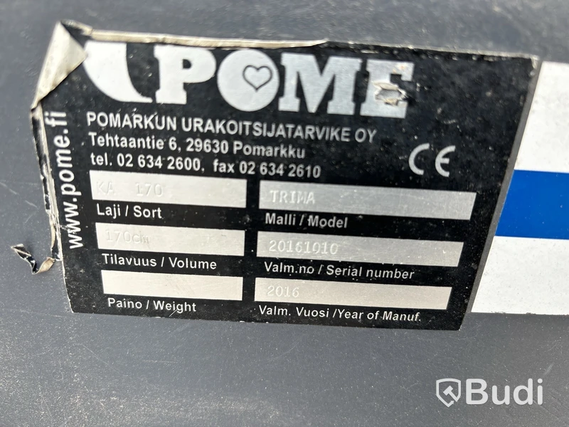 Sopskopa Pome KA 170, -2016