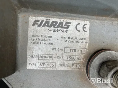 Vikplog Fjärås VP 155, -2016