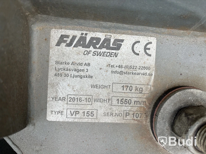 Vikplog Fjärås VP 155, -2016