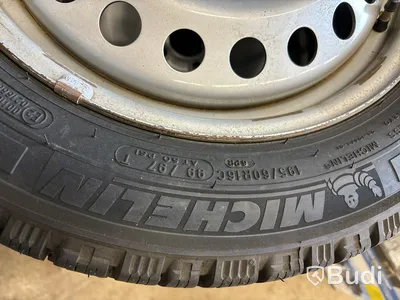 Dubbfria vinterhjul Michelin 16-tum, C-däck