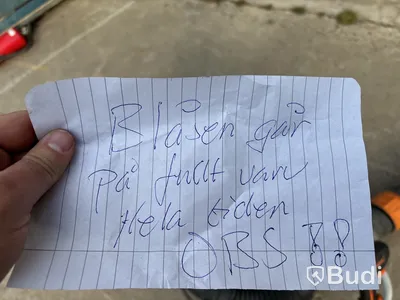 Lövblås Stihl BR 700, rep-objekt