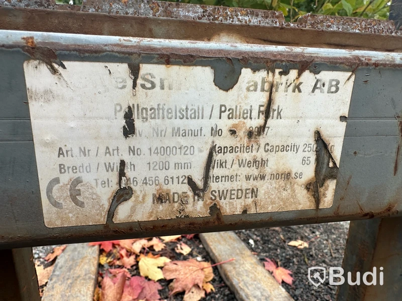 Pallgaffelställ
