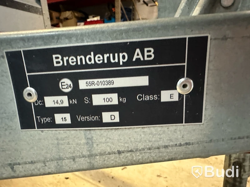 Släpvagn  Brenderup - 2022