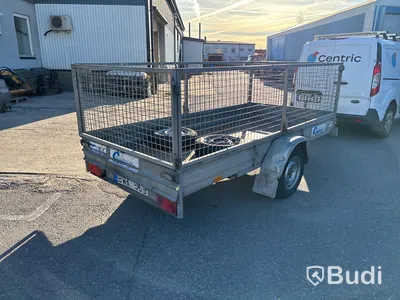 Släpvagn med gallergrindar CO Släpet 1003 SB, -2010