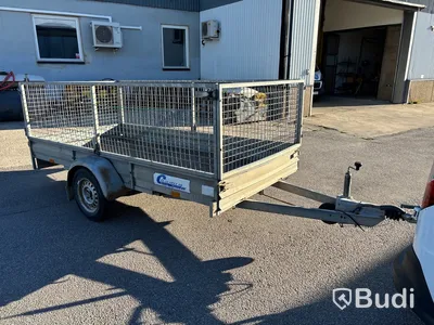 Släpvagn med gallergrindar CO Släpet 1003 SB, -2010