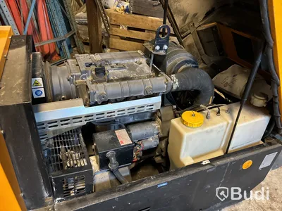 Kompressor med elverk Ingersoll Rand P130G, -1997