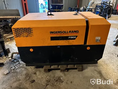 Kompressor med elverk Ingersoll Rand P130G, -1997