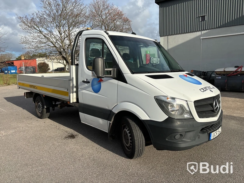 Flakbil Mercedes Sprinter 213 CDI Pickup (129hk), -2015
