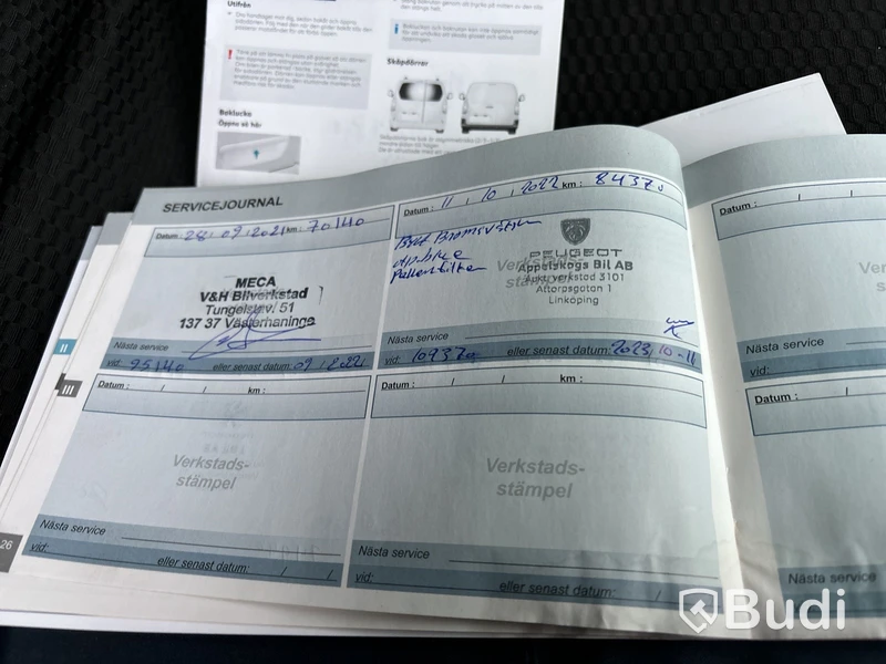 Flakbil med dubbelhytt Peugeot Boxer 335 2.0 BlueHDI Chassi (163hk), -2018
