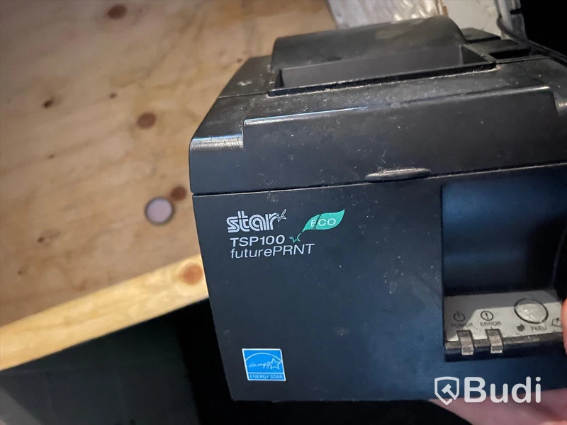 Kassasystem med touchskärm samt kvittoskrivare TSP