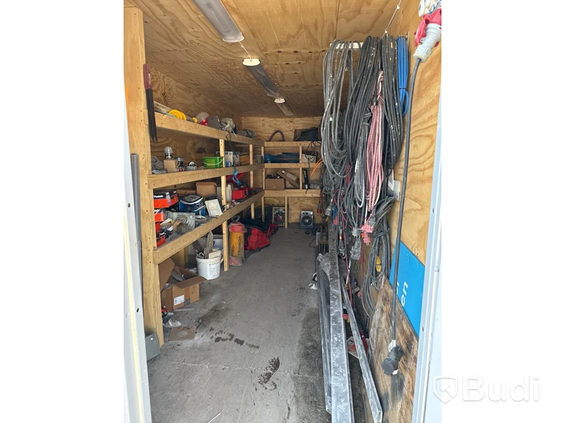 20 fots isolerad container med säkerhetsdörr | inkl. Innehåll