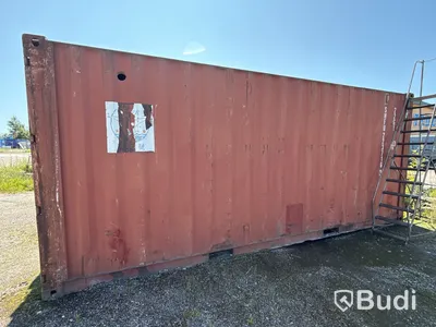 20 fots isolerad container med säkerhetsdörr | inkl. Innehåll