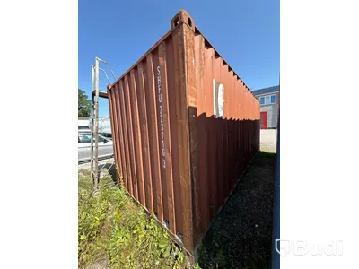 20 fots isolerad container med säkerhetsdörr | inkl. Innehåll