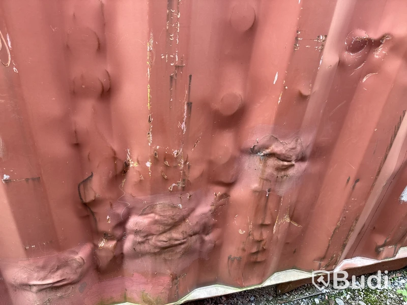 20 fots isolerad container med säkerhetsdörr | inkl. Innehåll