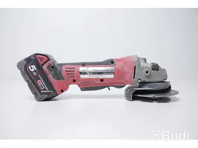 Vinkelslip - Milwaukee HD18 AG425 inkl. batteri och laddare