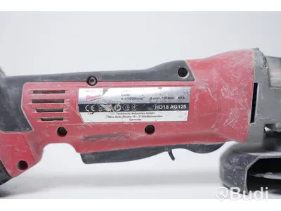Vinkelslip - Milwaukee HD18 AG425 inkl. batteri och laddare