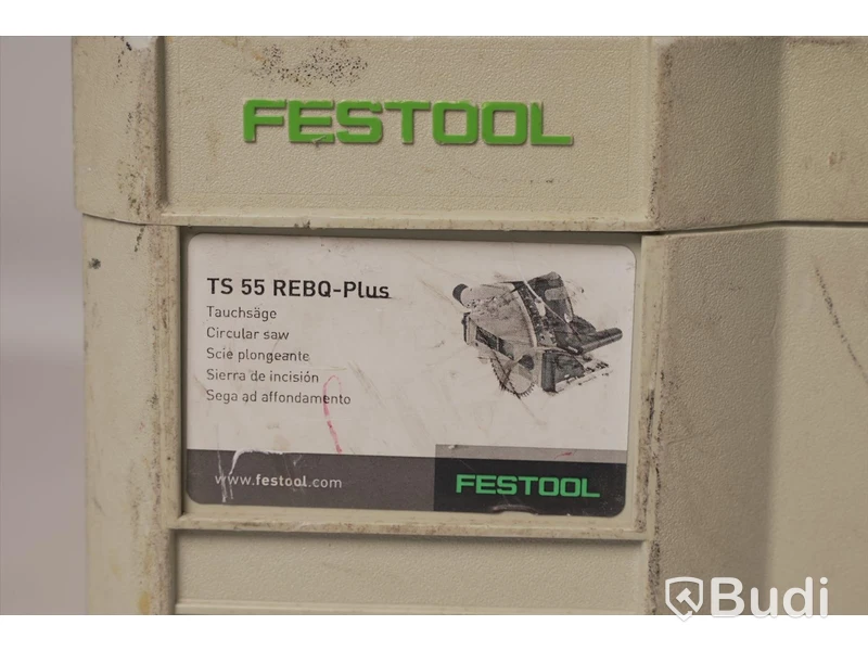 Festool T5 55 REBQ-PLus Sänksåg + styrskena