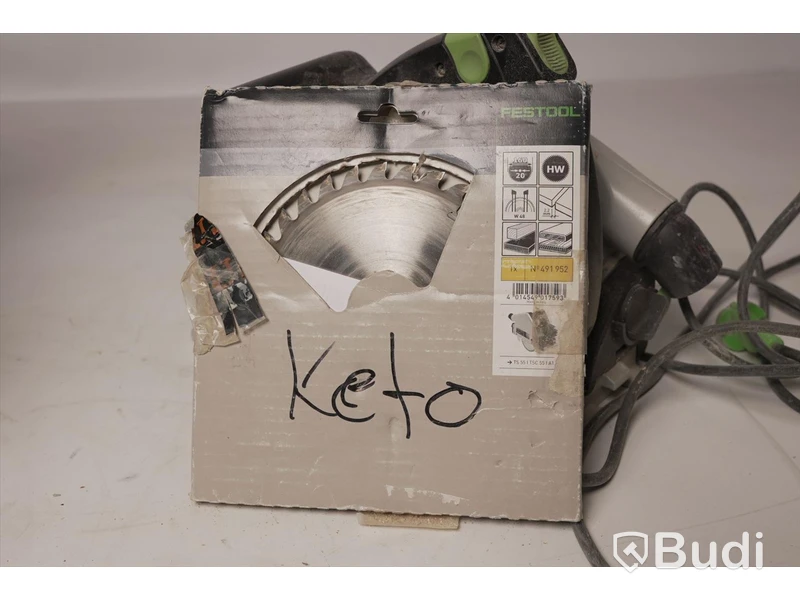 Festool T5 55 REBQ-PLus Sänksåg + styrskena