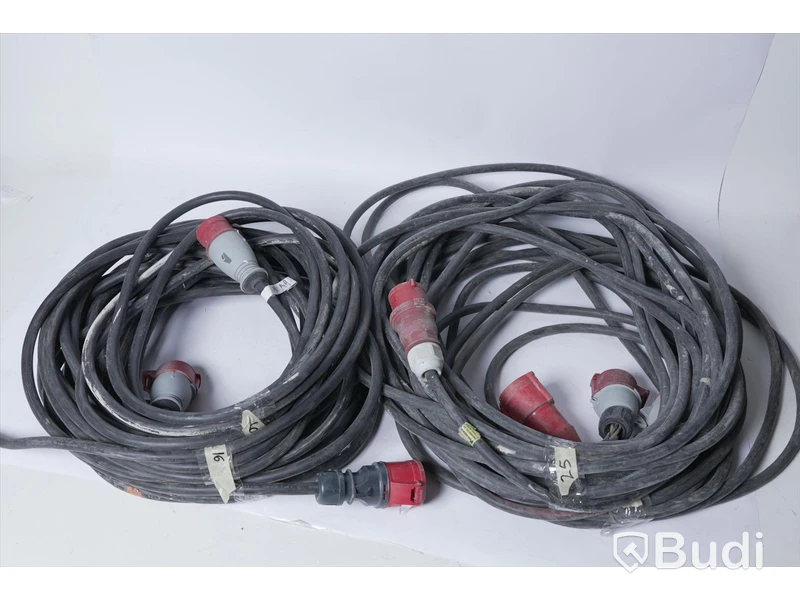 5st diverse kabel, 18mm