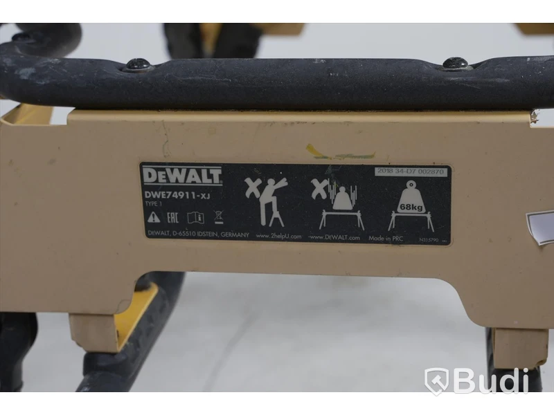 Dewalt Bordcirkelsåg med sågbord