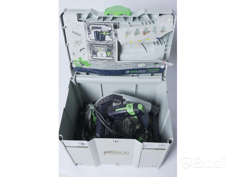 Festool T5 55 REBQ-PLus och styrskena