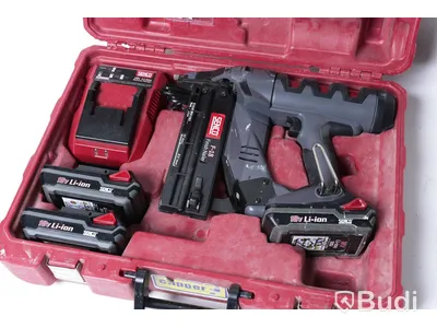 Dyckertpistol - Senco Fusion F18 med 3st batterier, laddare och förvaringslåda.