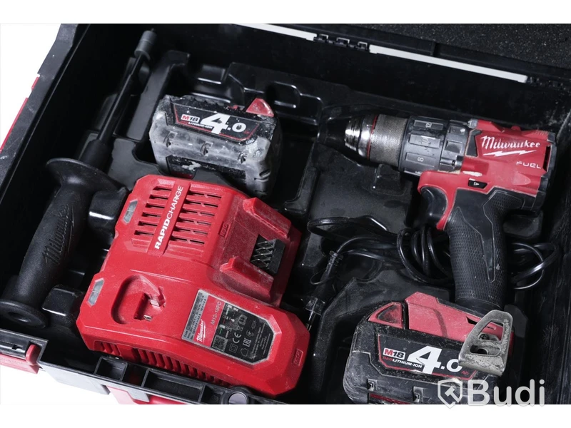 Skruvdragare - Milwaukee M18 FDD2 med 2st batteri och laddare
