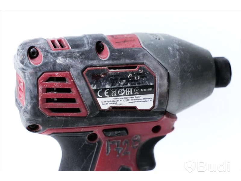 Slagskruvdragare - Milwaukee M18 BID med batteri.