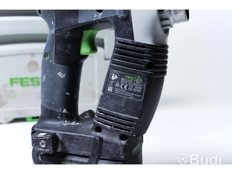 Skruvautomat - Festool DWC 18-4500 med 2st batterier, laddare och förvaringslåda.
