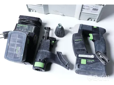 Skruvautomat - Festool DWC 18-4500 med 2st batterier, laddare och förvaringslåda.