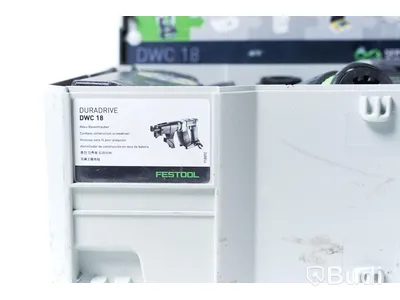Skruvautomat - Festool DWC 18-4500 med 2st batterier, laddare och förvaringslåda.