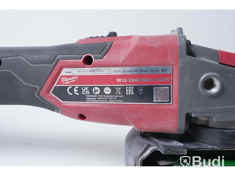 Vinkelslip - Milwaukee M18 ONE FSAG125XB