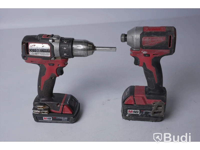 Milwaukee M18 Slagskruvdragare och M18 Borrskruvdragare