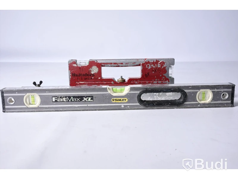 Hultafors vattenpass och Stanley vattenpass (60 cm)