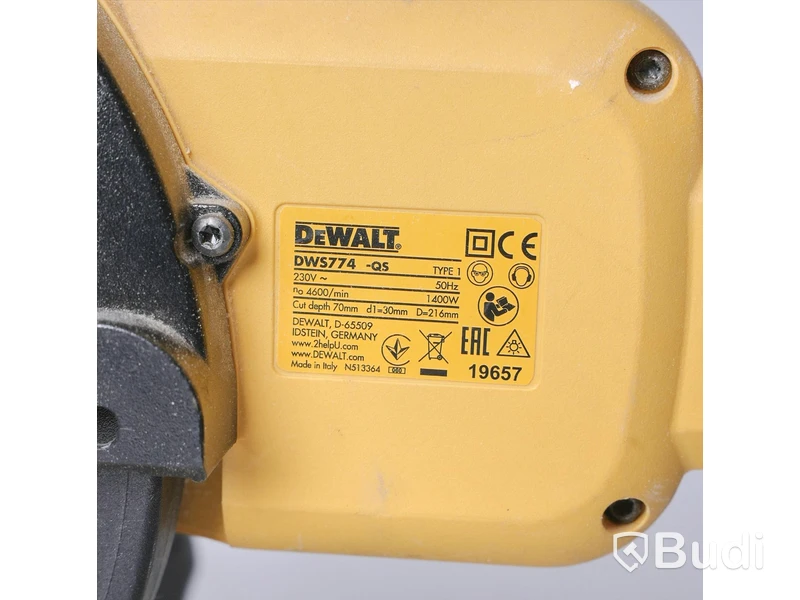 Dewalt DWS774-QS Kap- och Gersåg